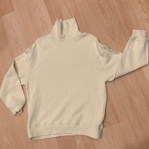 Off white waffle sweater